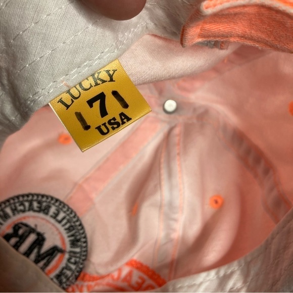 Myrtle Beach baseball Hat orange - Picture 3 of 7